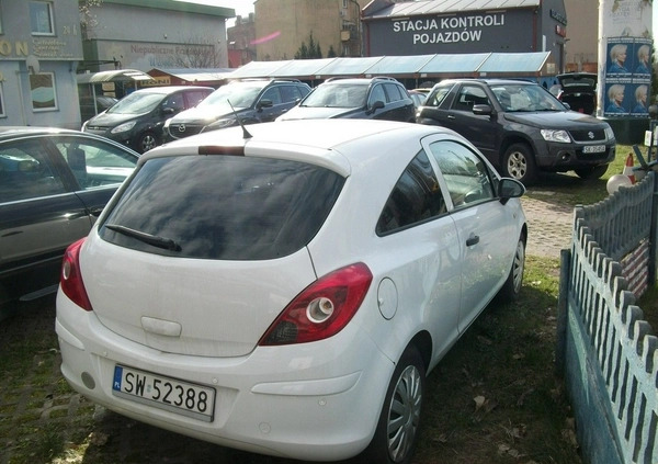 Opel Corsa cena 9500 przebieg: 234000, rok produkcji 2012 z Katowice małe 56